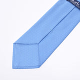 爱马仕爱马仕（Hermes Hermes）h图案浅蓝色男士丝绸100％领带