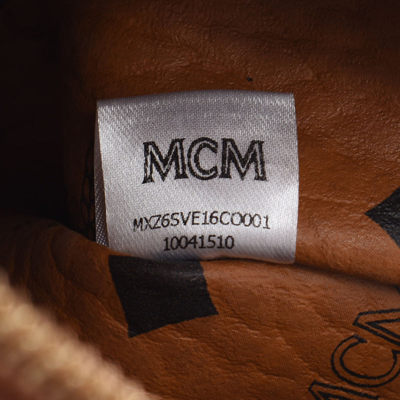 MCM MCM Cognac（Brown）Munisex Calf Clutch Bag A等级Ginzo
