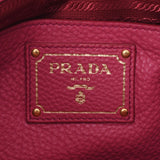 PRADA プラダ ハンドバッグ ピンク BN2579 レディース カーフ 2WAYバッグ Aランク 中古 銀蔵