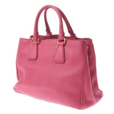 PRADA Prada Handbag Pink BN2579 Ladies Calf 2WAY Bag A Rank used Ginzo