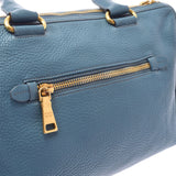 PRADA Prada 2WAY Blue BL0805 Ladies Calf Handbag B Rank used Ginzo