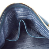 PRADA Prada 2WAY Blue BL0805 Ladies Calf Handbag B Rank used Ginzo