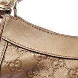 GUCCI Gucci Gold 190525 Ladies Calf Semi -Shoulder Bag AB Rank Used Ginzo