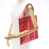 BAO BAO Baobao 6 × 6 ISSEY MIYAKE Red BB01-AG613 Ladies Vinyl/Polyester/Other Tote Bag A Rank Used Ginzo