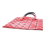 BAO BAO Baobao 6 × 6 ISSEY MIYAKE Red BB01-AG613 Ladies Vinyl/Polyester/Other Tote Bag A Rank Used Ginzo