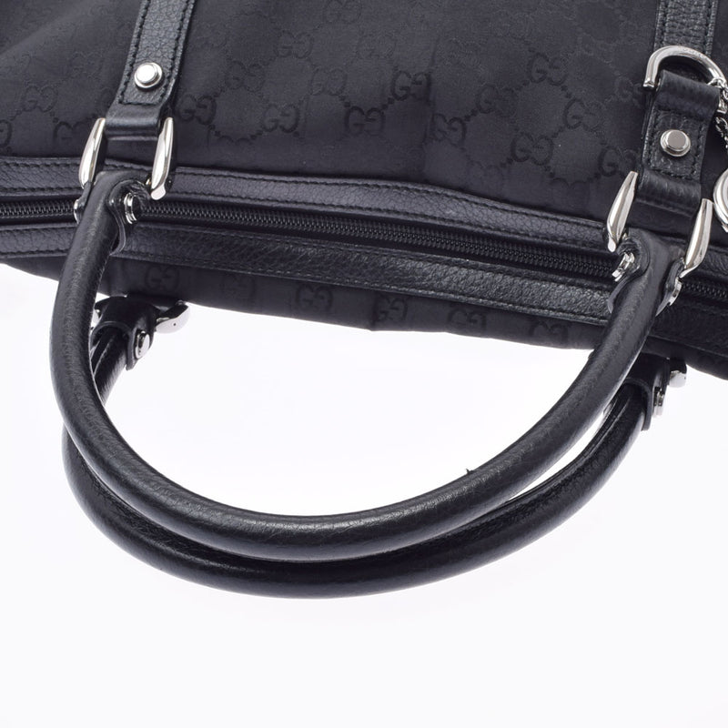 Guccissima black best sale leather handbag