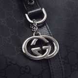 GUCCI グッチ ハンドバッグ アウトレット 黒 339550 レディース キャンバス レザー 2WAYバッグ Aランク 中古 銀蔵