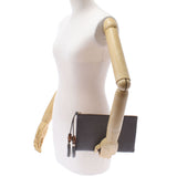 GUCCI グッチ バンブー タッセル アウトレット グレー 449652 ユニセックス カーフ クラッチバッグ Aランク 中古 銀蔵