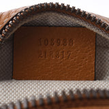 GUCCI グッチ ミッキーコラボ ラウンドフォルム ブラウン アンティーク調ゴールド金具 603938 レディース PVC カーフ ショルダーバッグ Aランク 中古 銀蔵