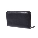 BALENCIAGA Balenciaga Round Fastener Long Wallet Black 551935 Unisex Calf Long Wallet B Rank Used Ginzo