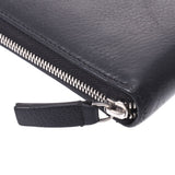 BALENCIAGA Balenciaga Round Fastener Long Wallet Black 551935 Unisex Calf Long Wallet B Rank Used Ginzo