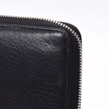 BALENCIAGA Balenciaga Round Fastener Long Wallet Black 551935 Unisex Calf Long Wallet B Rank Used Ginzo