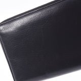 BALENCIAGA Balenciaga Round Fastener Long Wallet Black 551935 Unisex Calf Long Wallet B Rank Used Ginzo