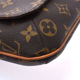 路易威顿路易斯·维顿（Louis Vuitton）Monogram Musetth salsa brown M51258女用式帆布肩袋B等级二手Ginzo
