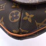 路易威顿路易斯·维顿（Louis Vuitton）Monogram Musetth salsa brown M51258女用式帆布肩袋B等级二手Ginzo