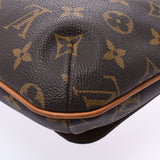 路易威顿路易斯·维顿（Louis Vuitton）Monogram Musetth salsa brown M51258女用式帆布肩袋B等级二手Ginzo