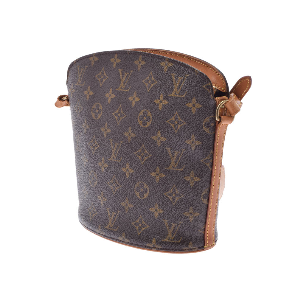 LOUIS VUITTON ルイヴィトン モノグラム ドルーオ ブラウン M51290 レディース モノグラムキャンバス ショルダーバッグ Bランク  中古 - オンライン安い