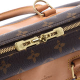 LOUIS VUITTON ルイヴィトン モノグラム ドーヴィル ブラウン M47270 ユニセックス モノグラムキャンバス ハンドバッグ ABランク 中古 銀蔵