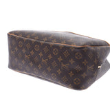 LOUIS VUITTON ルイヴィトン モノグラム ドーヴィル ブラウン M47270 ユニセックス モノグラムキャンバス ハンドバッグ ABランク 中古 銀蔵
