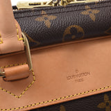 LOUIS VUITTON ルイヴィトン モノグラム ドーヴィル ブラウン M47270 ユニセックス モノグラムキャンバス ハンドバッグ ABランク 中古 銀蔵