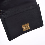 LOUIS VUITTON Louis Vuitton Epi Seriedragonne Clutch Bag Black Gold Bracket M52612 Men's Epirea Secast Bag AB Rank Used Ginzo
