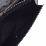 LOUIS VUITTON Louis Vuitton Epi Seriedragonne Clutch Bag Black Gold Bracket M52612 Men's Epirea Secast Bag AB Rank Used Ginzo