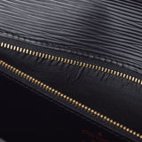 LOUIS VUITTON Louis Vuitton Epi Seriedragonne Clutch Bag Black Gold Bracket M52612 Men's Epirea Secast Bag AB Rank Used Ginzo