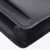 LOUIS VUITTON Louis Vuitton Epi Seriedragonne Clutch Bag Black Gold Bracket M52612 Men's Epirea Secast Bag AB Rank Used Ginzo