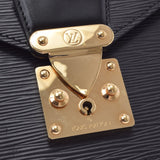 LOUIS VUITTON Louis Vuitton Epi Seriedragonne Clutch Bag Black Gold Bracket M52612 Men's Epirea Secast Bag AB Rank Used Ginzo