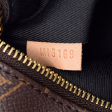 路易威顿路易·维顿（Louis Vuitton）路易·威登（Louis Vuitton）会标BAM BAM BAM BOD BOD BOD BOWN BROWN M43644男士会标帆布帆布ab ab rank used a ginzo