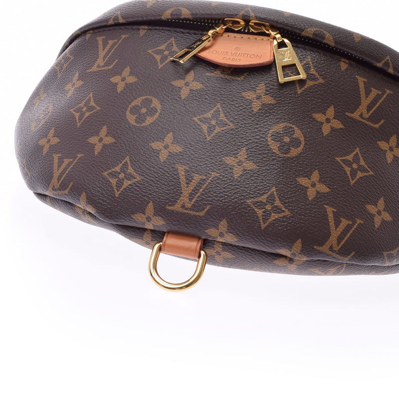 LOUIS VUITTON ルイヴィトン モノグラム バムバッグ ボディバッグ ブラウン M43644 メンズ モノグラムキャンバス ボディバッグ ABランク 中古 銀蔵