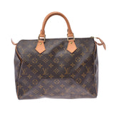 LOUIS VUITTON ルイヴィトン モノグラム スピーディ30 ブラウン M41526 レディース モノグラムキャンバス ハンドバッグ Bランク 中古 銀蔵
