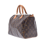 LOUIS VUITTON ルイヴィトン モノグラム スピーディ30 ブラウン M41526 レディース モノグラムキャンバス ハンドバッグ Bランク 中古 銀蔵