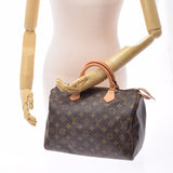 路易威顿路易·维顿（Louis Vuitton）会标迅速30棕色M41526女士会标帆布帆布AB AB级使用Ginzo