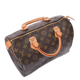 路易威顿路易·维顿（Louis Vuitton）会标迅速30棕色M41526女士会标帆布帆布AB AB级使用Ginzo