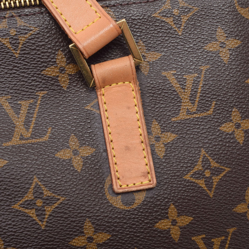 LOUIS VUITTON ルイヴィトン モノグラム カバ・メゾ トートバッグ ブラウン M51151 ユニセックス モノグラムキャンバス ハンドバッグ Bランク 中古 銀蔵