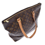 LOUIS VUITTON ルイヴィトン モノグラム カバ・メゾ トートバッグ ブラウン M51151 ユニセックス モノグラムキャンバス ハンドバッグ Bランク 中古 銀蔵