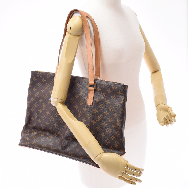 路易威顿路易斯·维顿（Louis Vuitton）Monogram Kaba Meso手提袋BROWN M51151 MUNISEX MONOGRAM CANVAS手提包B等级二手Ginzo