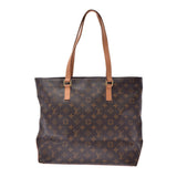 LOUIS VUITTON ルイヴィトン モノグラム カバ・メゾ トートバッグ ブラウン M51151 ユニセックス モノグラムキャンバス ハンドバッグ Bランク 中古 銀蔵