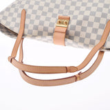 LOUIS VUITTON Louis Vuitton Azur Sarina GM White N41209 Ladies Dami Azur Canvas Tote Bag AB Rank Used Ginzo