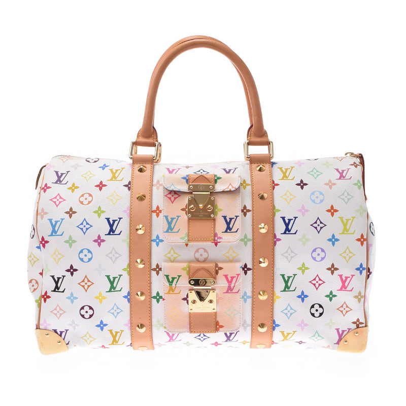 LOUIS VUITTON Monogram Multicolor Keepall 45