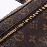 LOUIS VUITTON ルイヴィトン モノグラム リバース ヴァニティ NV PM 2WAY キャメル系/黒 M45165 レディース モノグラムキャンバス ハンドバッグ 新同 中古 銀蔵