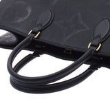 LOUIS VUITTON Louis Vuitton Monogram Amplant Onzago GM Noir (Black) M44925 Unisex Leather 2WAY Bag A Rank used Ginzo