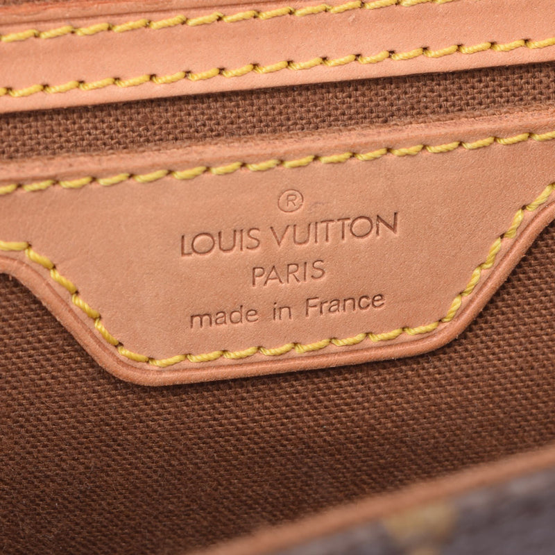 LOUIS VUITTON ルイヴィトン モノグラム ベルエア 2WAY ブラウン M51122 ユニセックス モノグラムキャンバス ハンドバッグ Bランク 中古 銀蔵