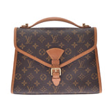 LOUIS VUITTON ルイヴィトン モノグラム ベルエア 2WAY ブラウン M51122 ユニセックス モノグラムキャンバス ハンドバッグ Bランク 中古 銀蔵