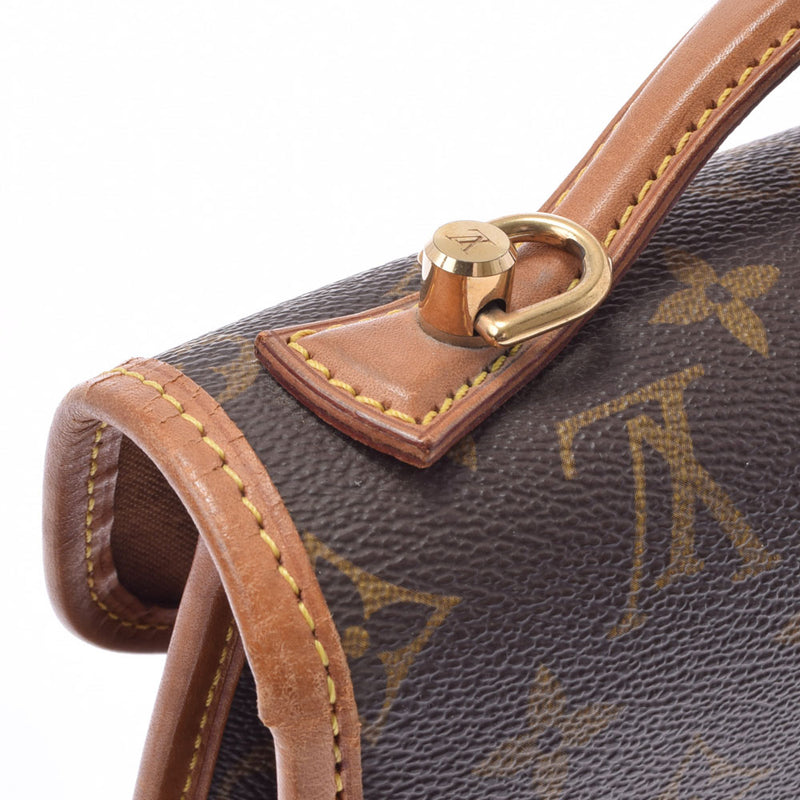 LOUIS VUITTON Louis Vuitton Monogram Bell Air 2WAY Brown M51122 Unisex Monogram Canvas Handbag B Rank used Ginzo