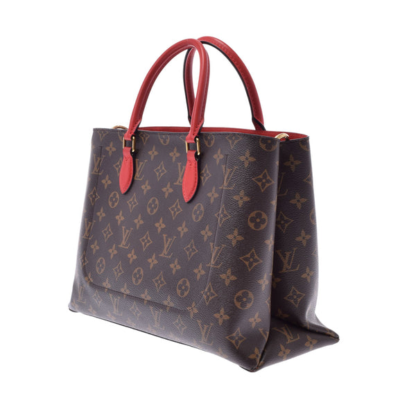 LOUIS VUITTON ルイヴィトン モノグラム フラワー トート コクリコ M43553 レディース モノグラムキャンバス トートバッグ ABランク 中古 銀蔵