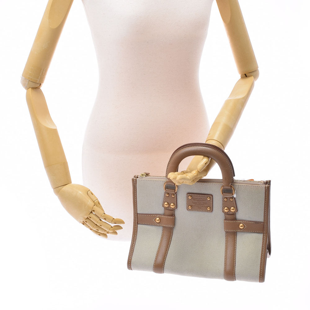 ルイヴィトントアルトリアノン サックネヴァーフル グレー/茶系 ユニ