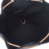 爱马仕爱马仕（Hermes Hermes）Polon Mimil Black Munisex Canvas肩带AB AB级使用Ginzo