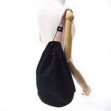 爱马仕爱马仕（Hermes Hermes）Polon Mimil Black Munisex Canvas肩带AB AB级使用Ginzo